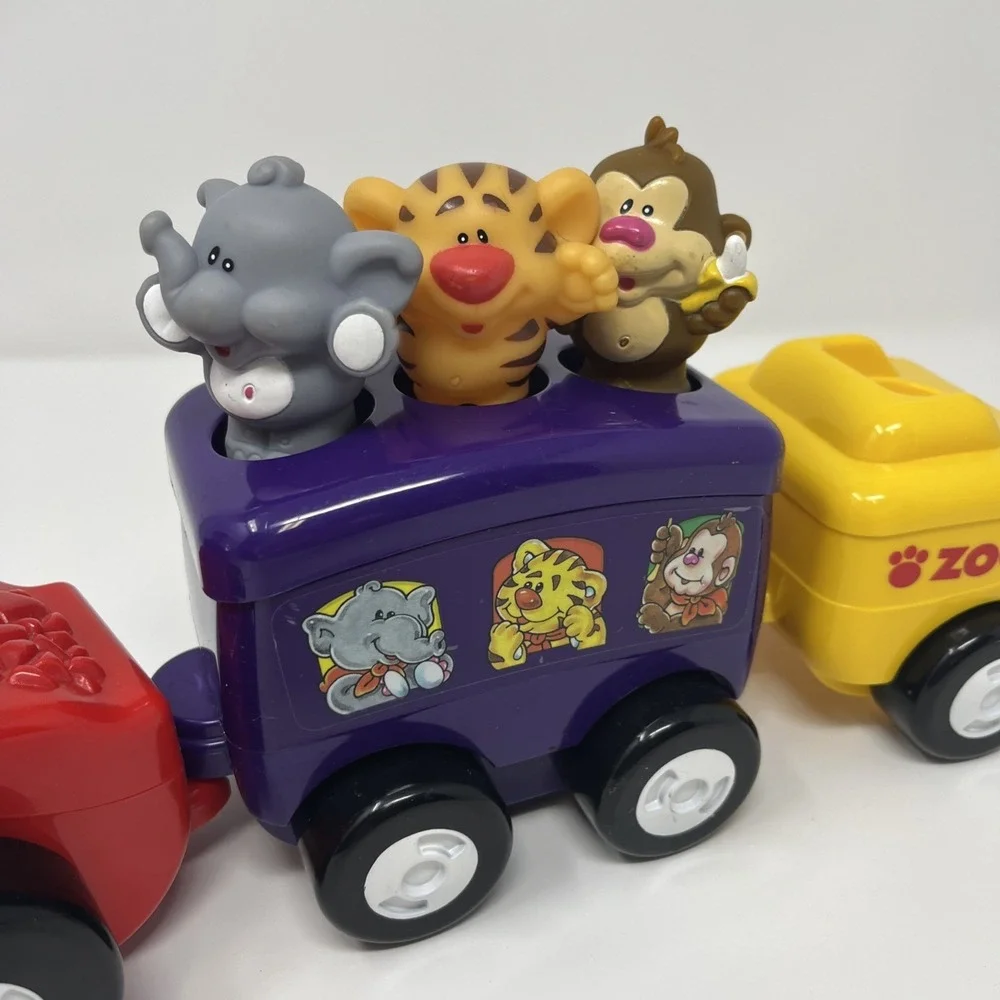 Little Tikes Zoo Train Toy Play Set Animals Choo Choo & Animal Sounds Works